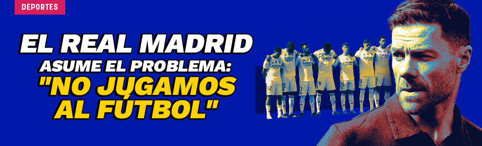 El Real Madrid asume el problema: No jugamos al fútbol