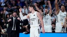Hezonja celebra un punto ante Unicaja. (EP)