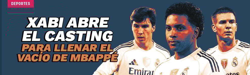 Xabi Alonso abre el casting para llenar el vacío de Mbappé