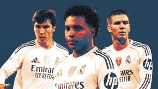 Rodrygo, Gonzalo y Mastantuono.