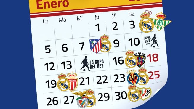 real madrid enero