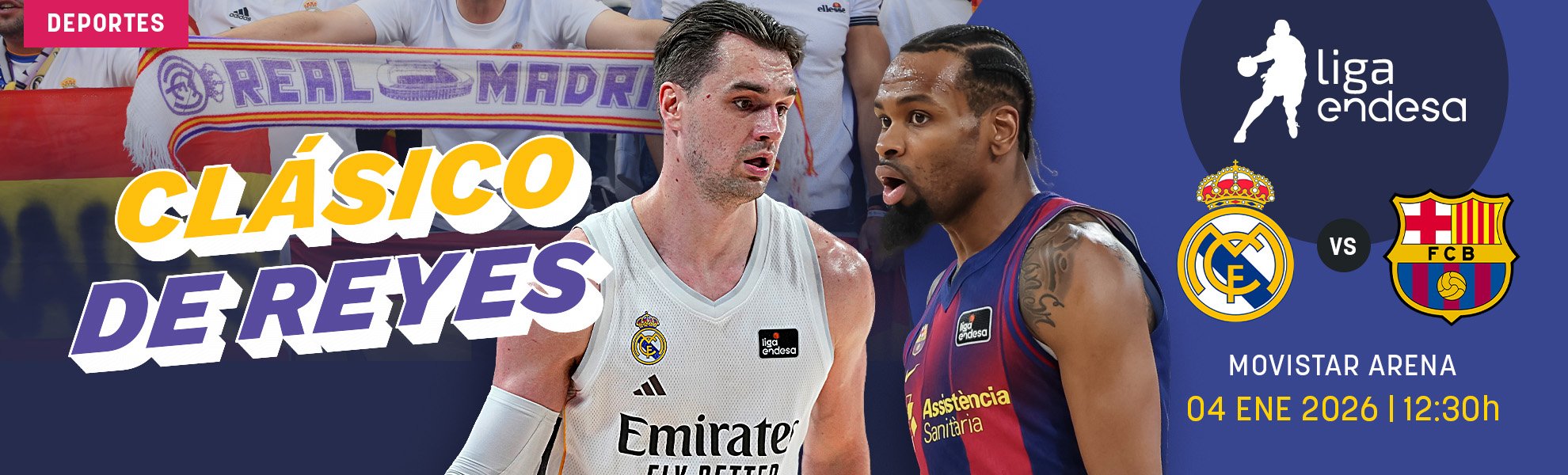 Real Madrid-Barcelona: Clásico de Reyes