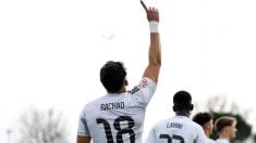 Rachad marca con el Castilla. (Realmadrid.com)