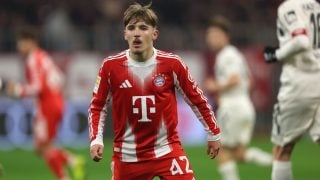 Lennart Karl con el Bayern. (Getty)