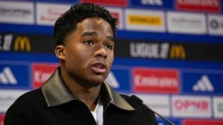 Endrick en su presentación con el Lyon. (OL)