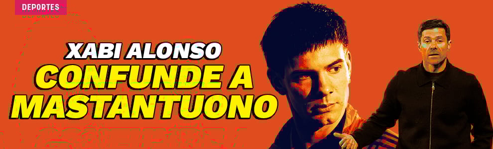 Xabi Alonso confunde a Mastantuono
