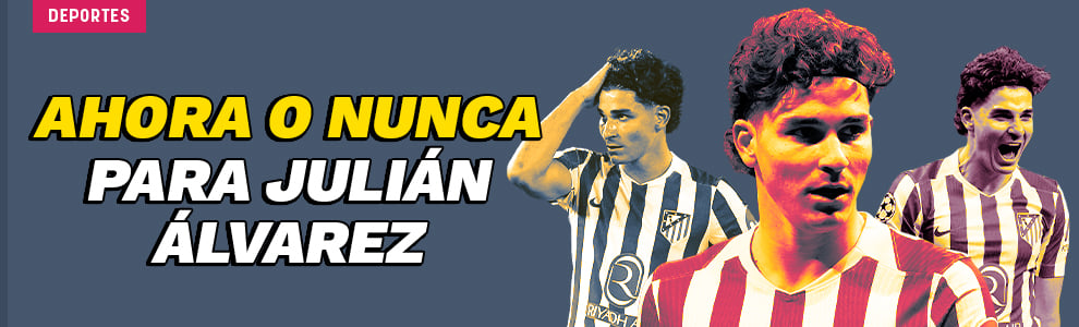 Ahora o nunca para Julián Álvarez