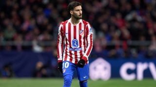 Baena durante un partido de Champions de esta temporada. (Getty)