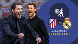 Simeone y Xabi Alonso.