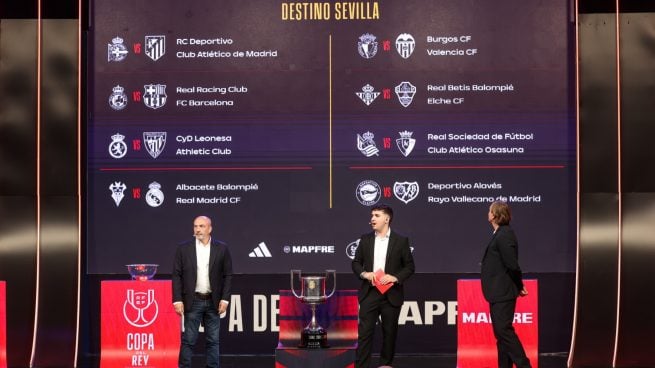 Sorteo de octavos de final de la Copa del Rey, que deparó el duelo entre Albacete y Real Madrid.