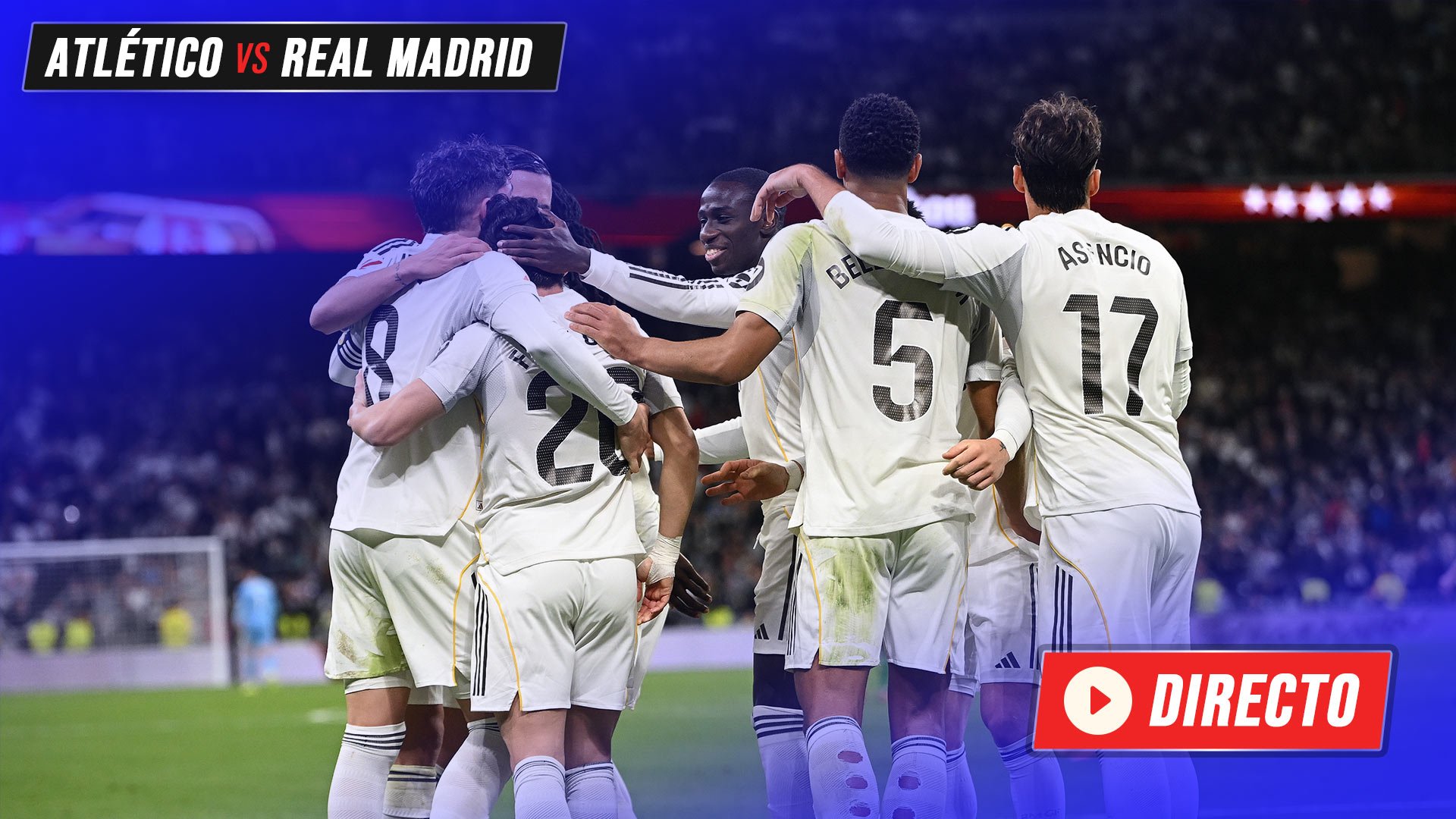 Real Madrid – Atlético de Madrid en directo | Alineaciones, dónde ver, estadísticas y cronología del partido de la Supercopa de España en vivo online