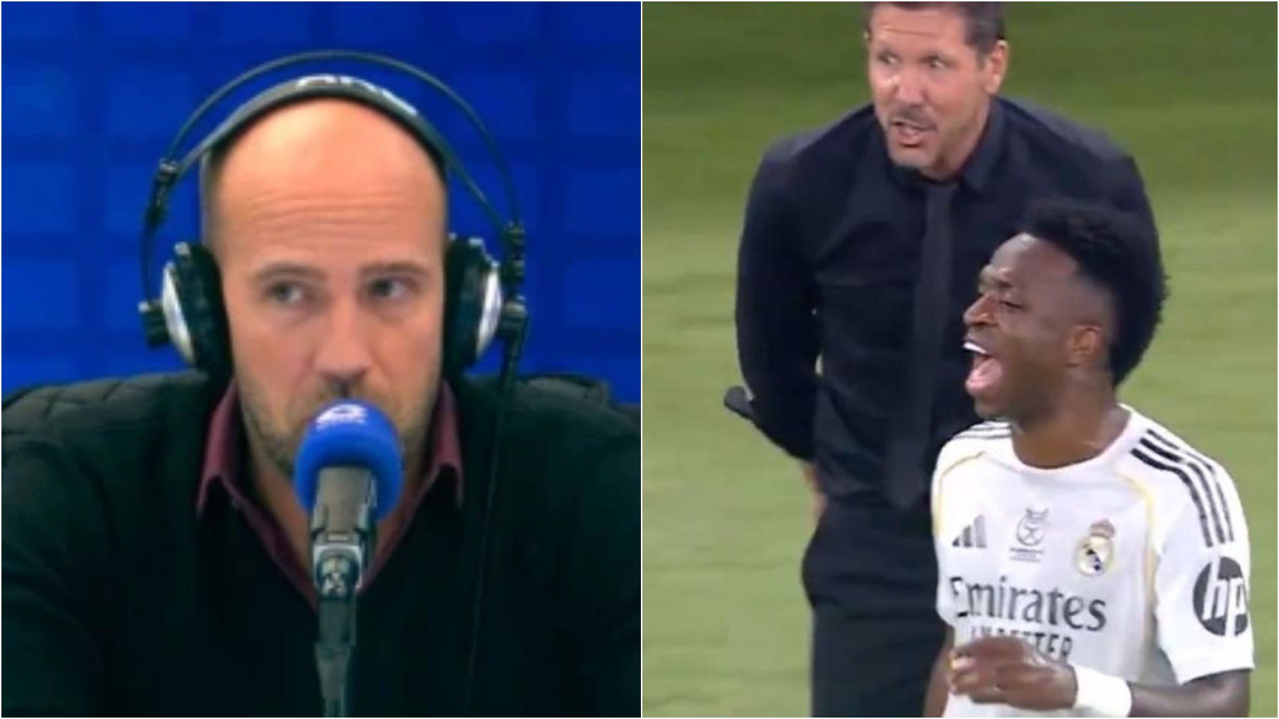 Hasta Gonzalo Miró carga contra Simeone tras su pique con Vinicius: No me gusta la chabacanería