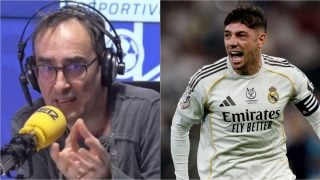 Iturralde González y Fede Valverde.