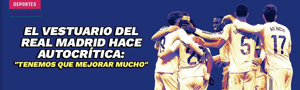 El vestuario del Real Madrid hace autocrítica: Tenemos que mejorar mucho