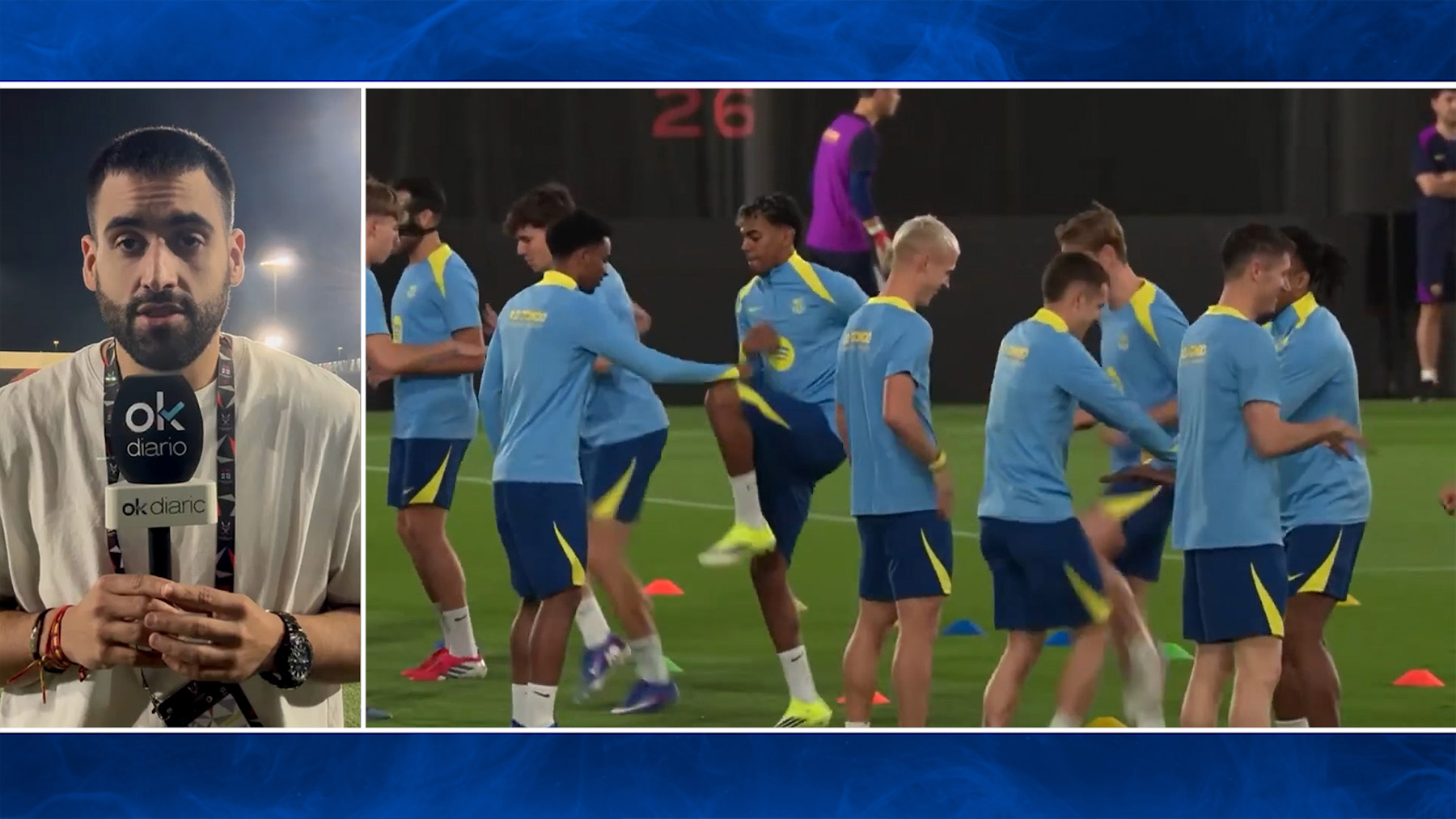 Alineación del Barcelona contra el Real Madrid: Eric apunta a la defensa y De Jong será titular