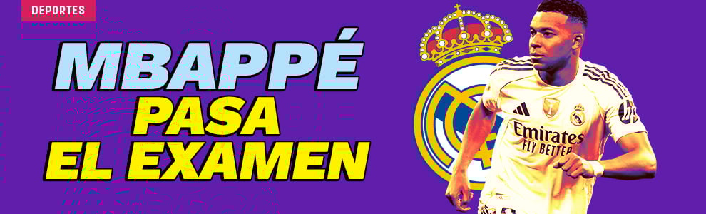 Mbappé pasa el examen