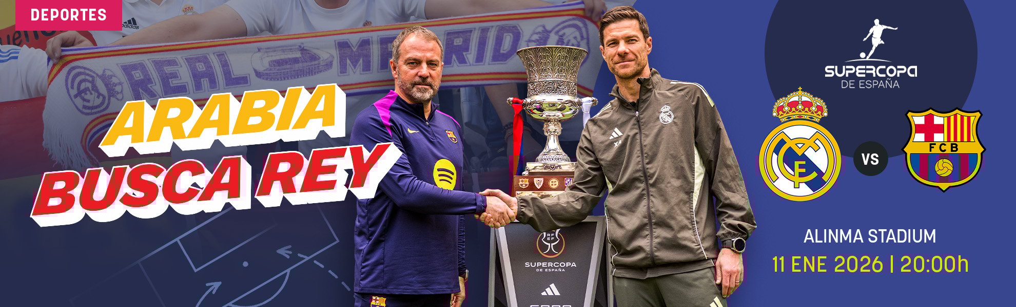Barcelona - Real Madrid: Arabia busca rey