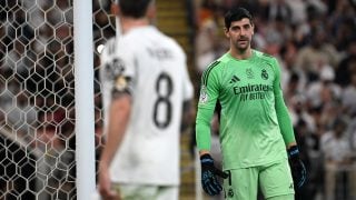 Courtois, jugador del Real Madrid. (EFE)