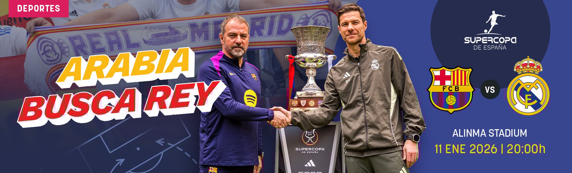 Barcelona - Real Madrid: Arabia busca rey