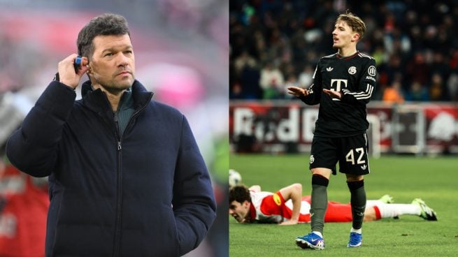 Michael Ballack y su representado, Lennart Karl.