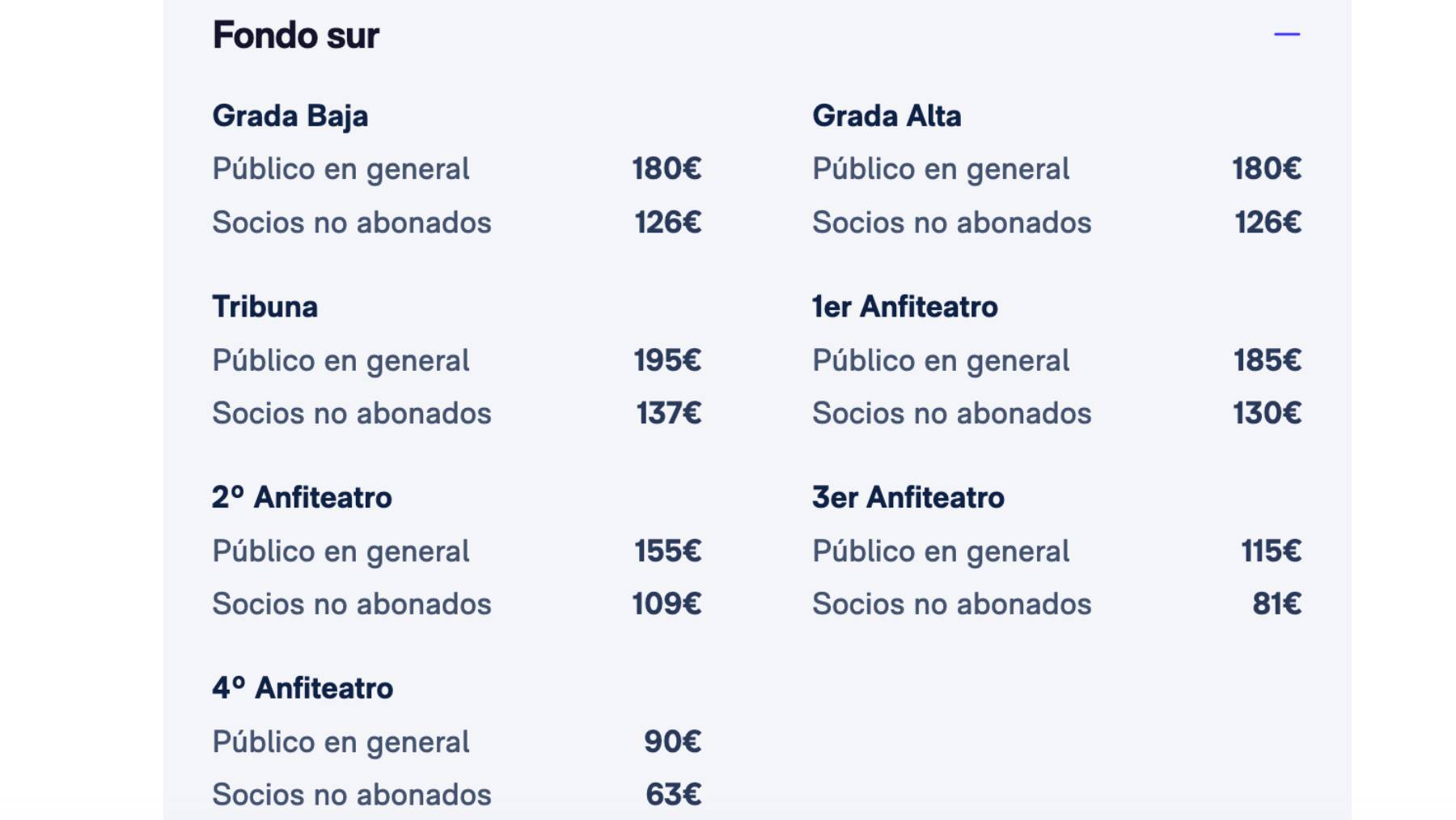 Entradas Real Madrid