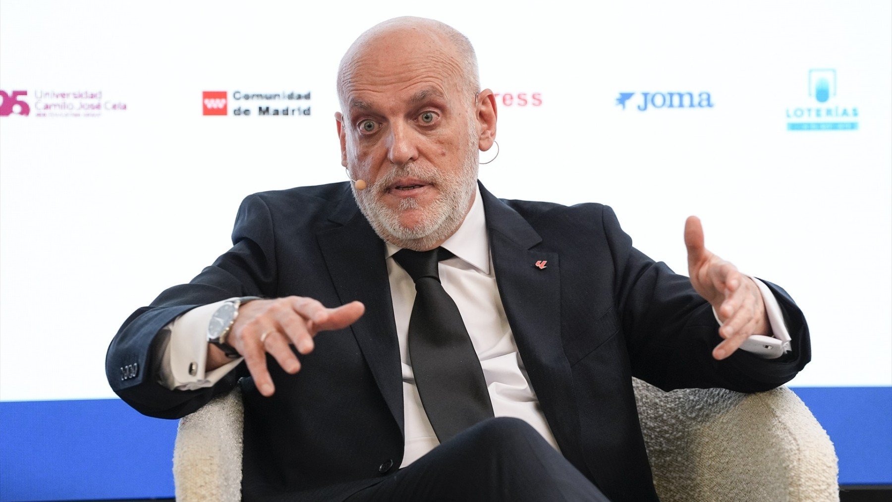 Javier Tebas también ataca al Real Madrid por la marcha de Xabi Alonso: Ya estamos con la intoxicación...