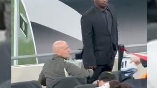 Antonio Pintus, en la grada en Yeda.