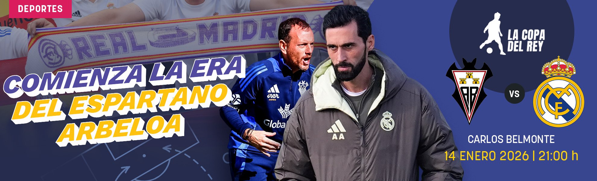 Albacete-Real Madrid: comienza la era del espartano Arbeloa