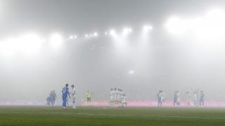 Así fue la niebla en Albacete. (realmadrid)