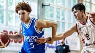 Rhys Shelby en un partido con el Real Madrid. (Instagram)