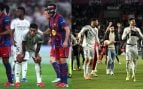 Derrotas del Real Madrid ante el Barcelona, en la Supercopa, y ante el Albacete, en Copa.