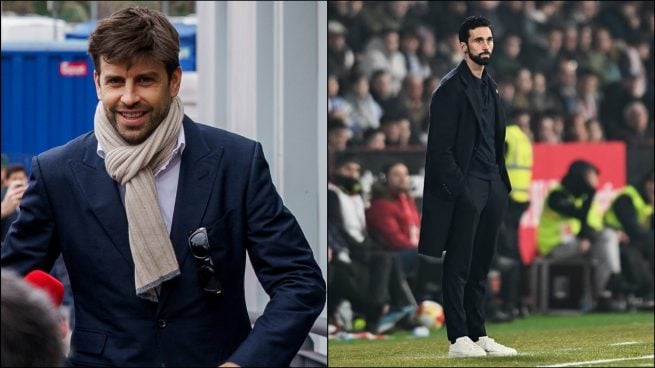 Gerard Piqué y Álvaro Arbeloa. (Europa Press)