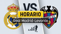 Cuándo es el Real Madrid – Levante: horario y cómo ver por televisión en directo y gratis el partido de la Liga.