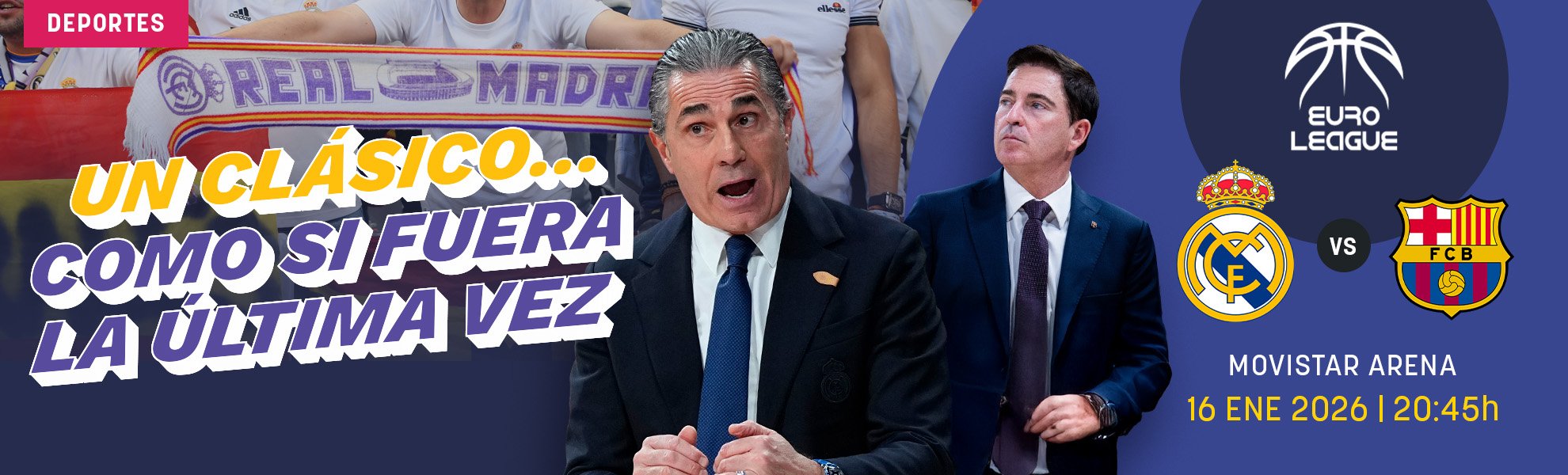 Real Madrid-Barcelona: un Clásico... como si fuera la última vez