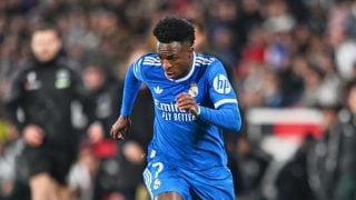 Vinicius en el Albacete-Real Madrid. (RM)