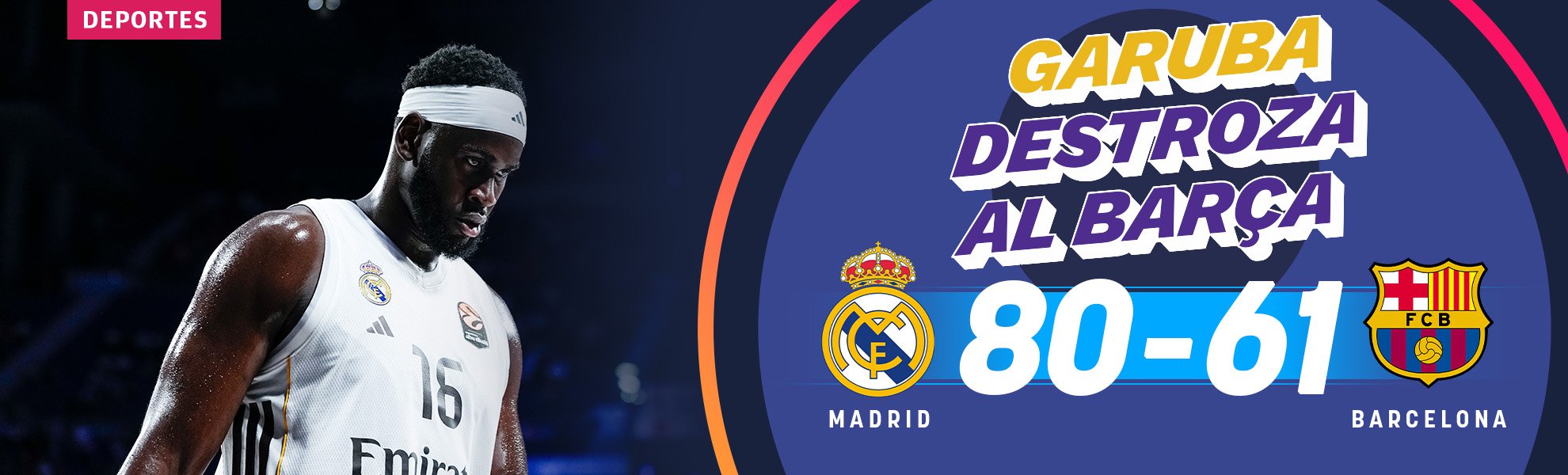 Garuba destroza al Barça