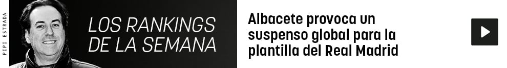 Albacete provoca un suspenso global para la plantilla del Real Madrid