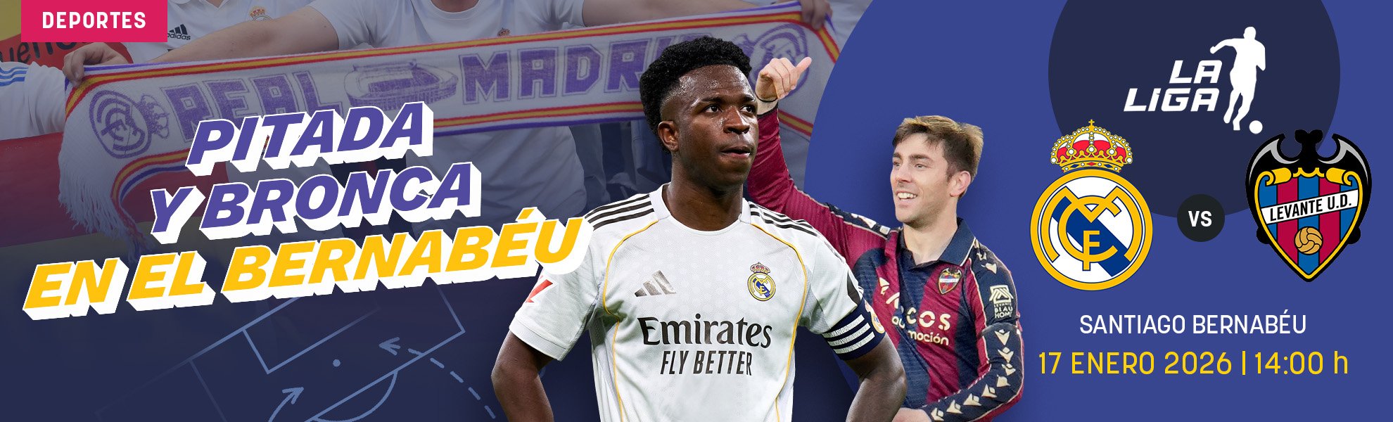 Real Madrid - Levante: pitada y bronca en el Bernabéu