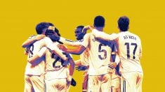 Jugadores del Real Madrid.