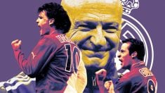 Antonio Pintus, Giuly y Morientes.