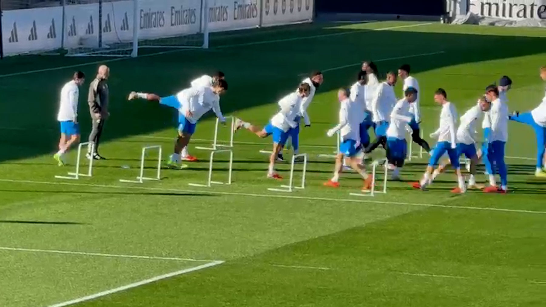 El Real Madrid prepara el partido contra el Mónaco con  Rodrygo y Lunin