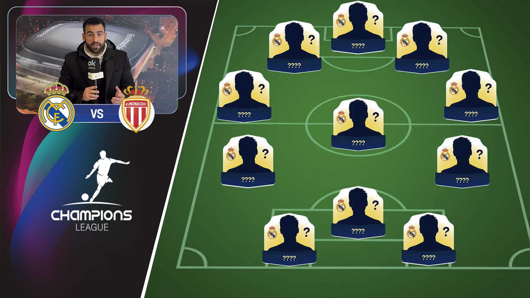 Alineación del Real Madrid contra el Mónaco: Mastantuono y Güler se ganan la titularidad