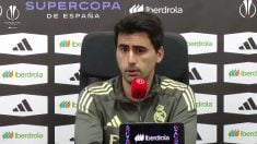 Pau Quesada, en rueda de prensa. (RFEF)