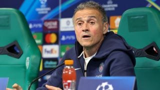 Luis Enrique, en rueda de prensa. (EFE)