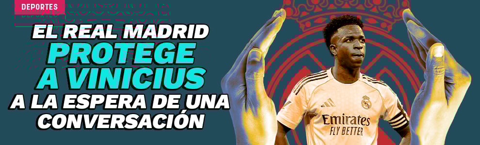 El Real Madrid protege a Vinicius a la espera de una conversación