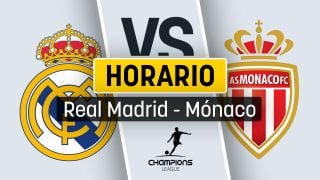 Horario y dónde ver el real madrid mónaco