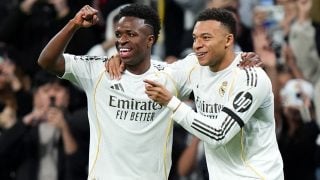 Vinicius y Mbappé. (Getty)