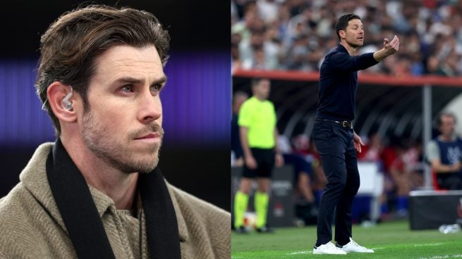 Gareth Bale y Xabi Alonso.