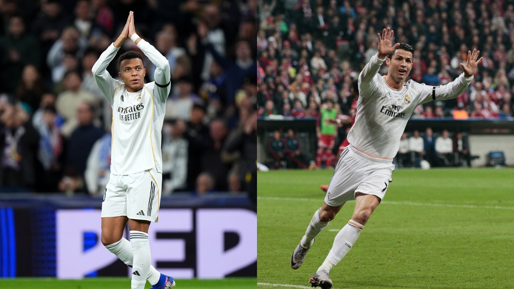 Mbappé amenaza el récord goleador de Cristiano Ronaldo en Champions