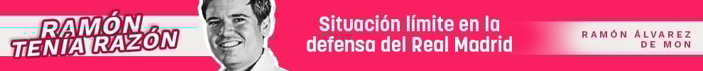 Situación límite en la defensa del Real Madrid